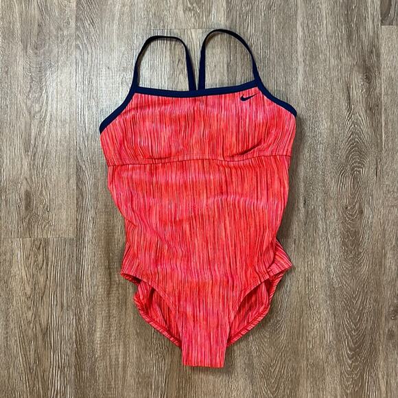 Nike Racerback One Piece Swimsuit - Picture 1 of 4